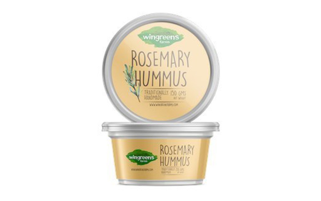 Wingreens Farms Rosemary Hummus    Cup  150 grams